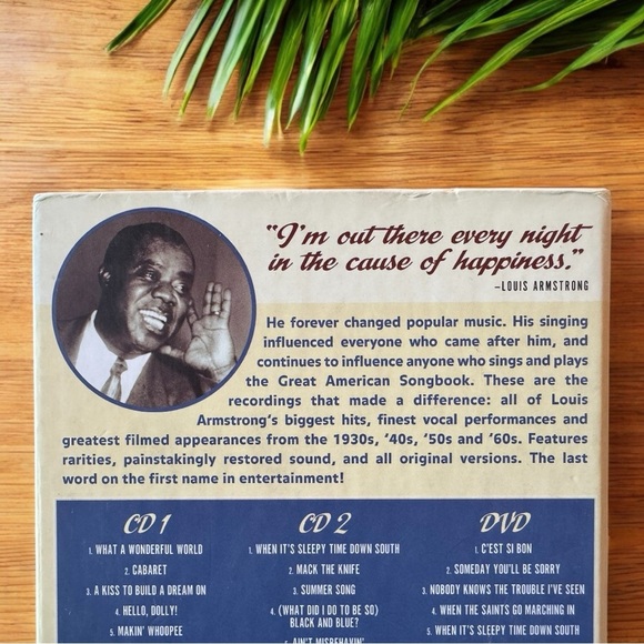The Wonderful World of Louis Armstrong 2-CD + DVD Box Set | Time Life 2006 - Picture 5 of 9